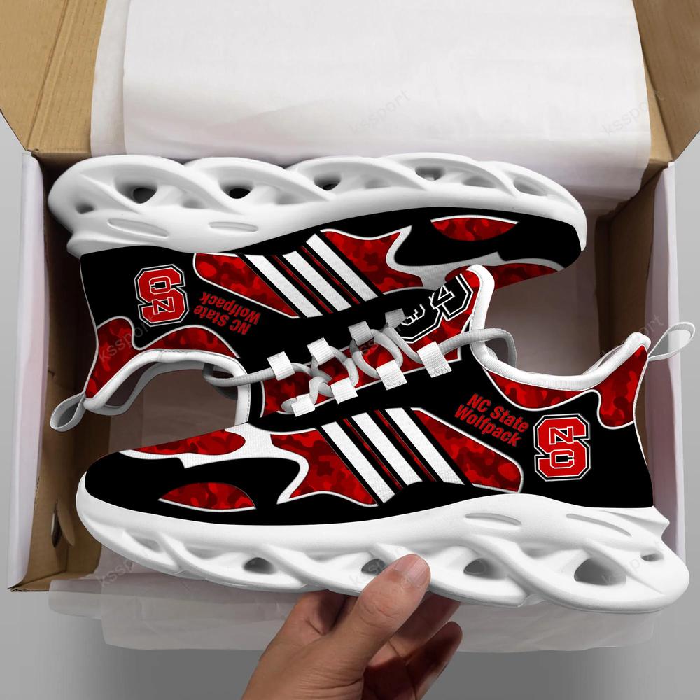 Nc State Wolfpack Max Soul Clunky, Camo Running Sneakers For Fan Ever - Famjoys Nc State Wolfpack Max Soul Clunky, Camo Running Sneakers For Fan Ever - Famjoys