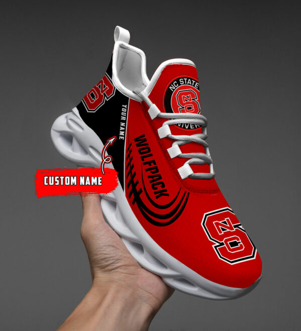 NC State Wolfpack PERSONALIZED MAX SOUL SHOES T1 - Famjoys NC State Wolfpack PERSONALIZED MAX SOUL SHOES T1 - Famjoys