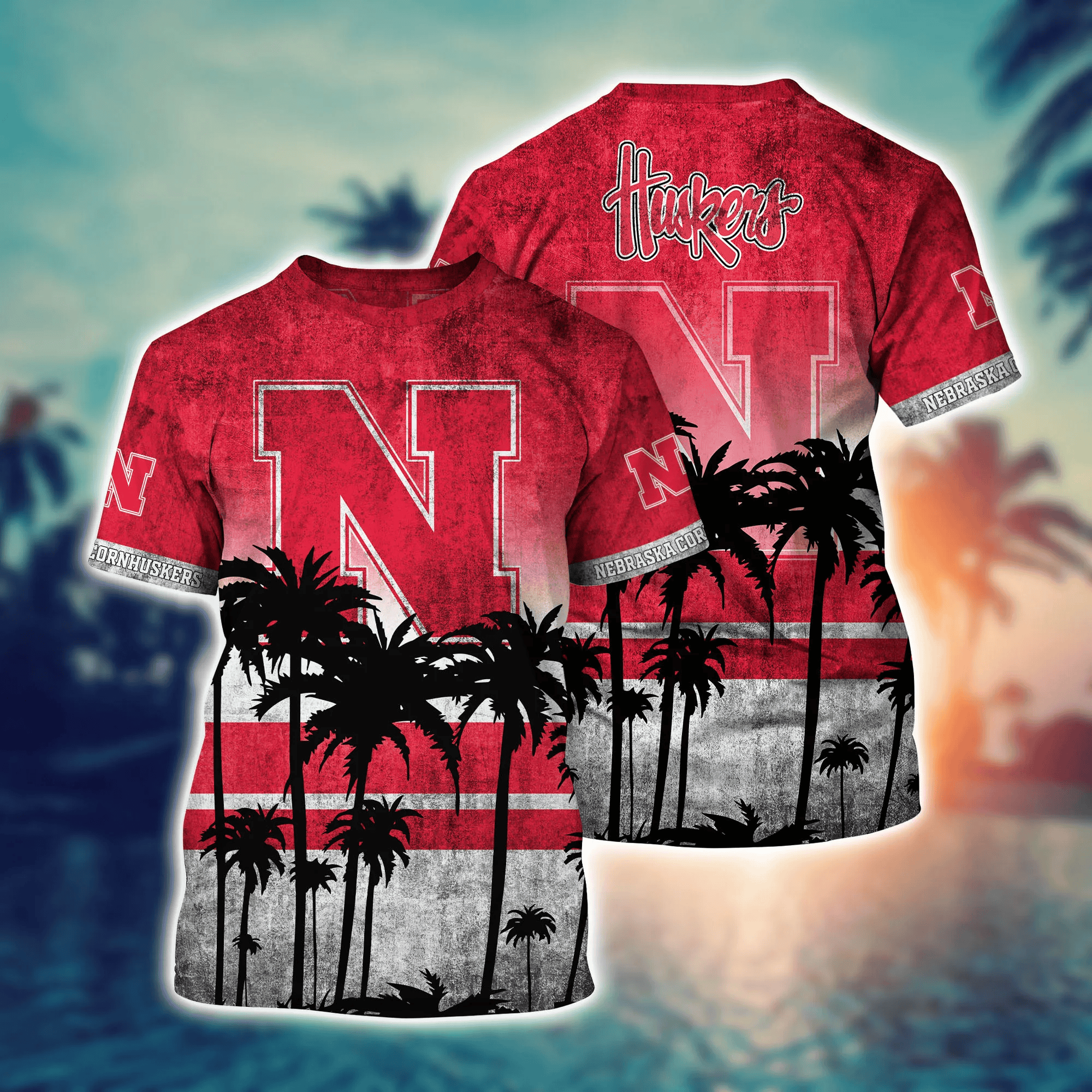 Nebraska Cornhuskers Hawaii Apparel - Famjoys Nebraska Cornhuskers Hawaii Apparel - Famjoys