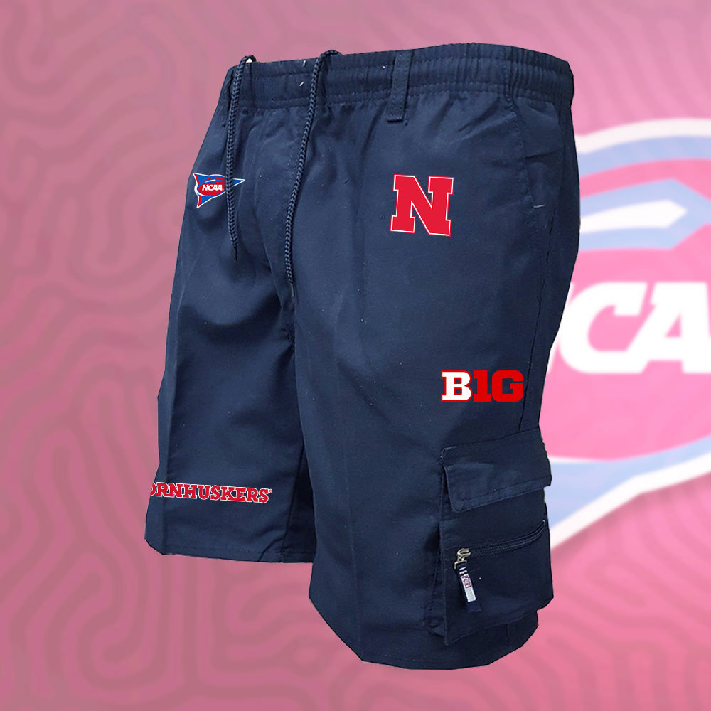Nebraska Cornhuskers HUSKERs Man Shorts - Famjoys Nebraska Cornhuskers HUSKERs Man Shorts - Famjoys
