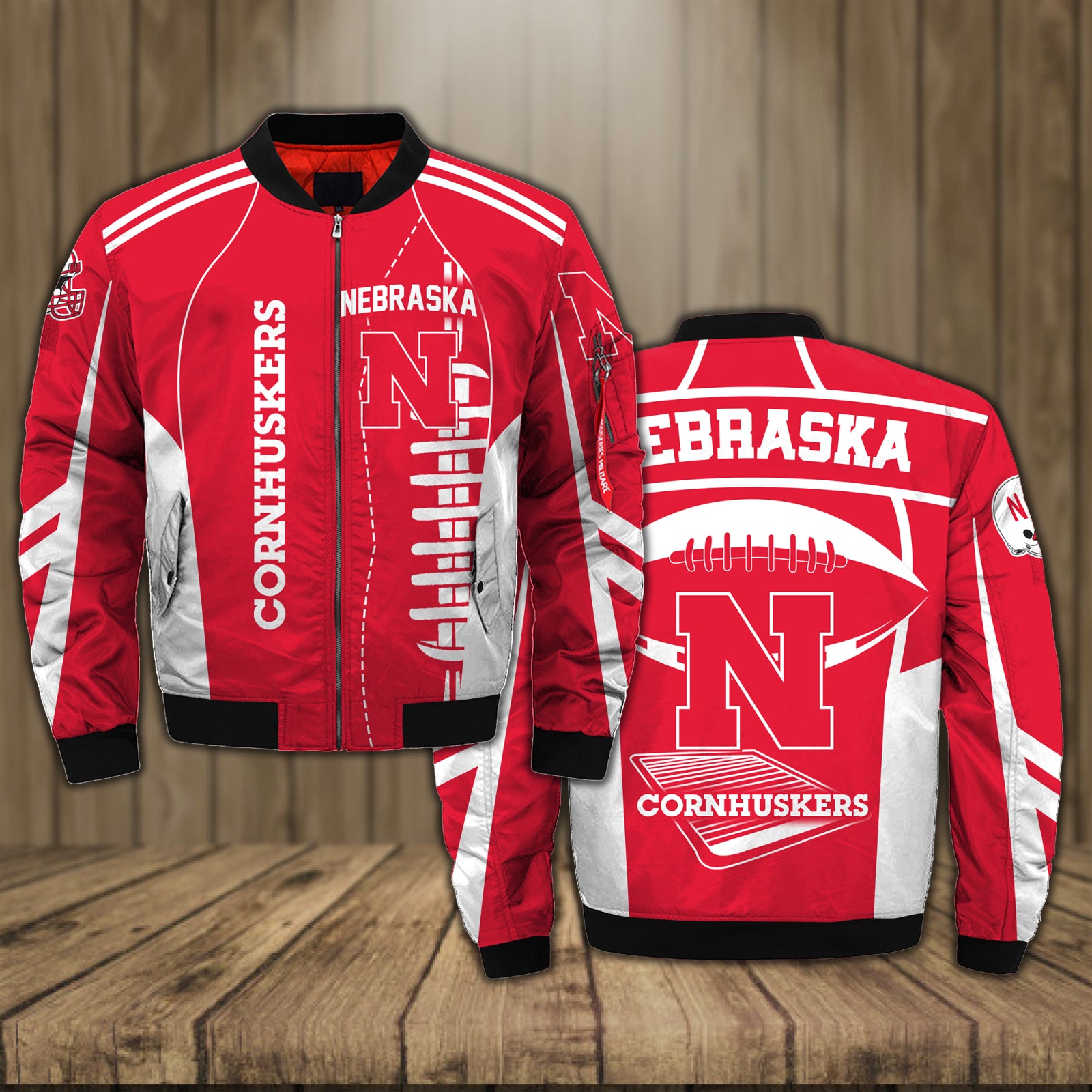 Nebraska Cornhuskers Jacket - Famjoys Nebraska Cornhuskers Jacket - Famjoys
