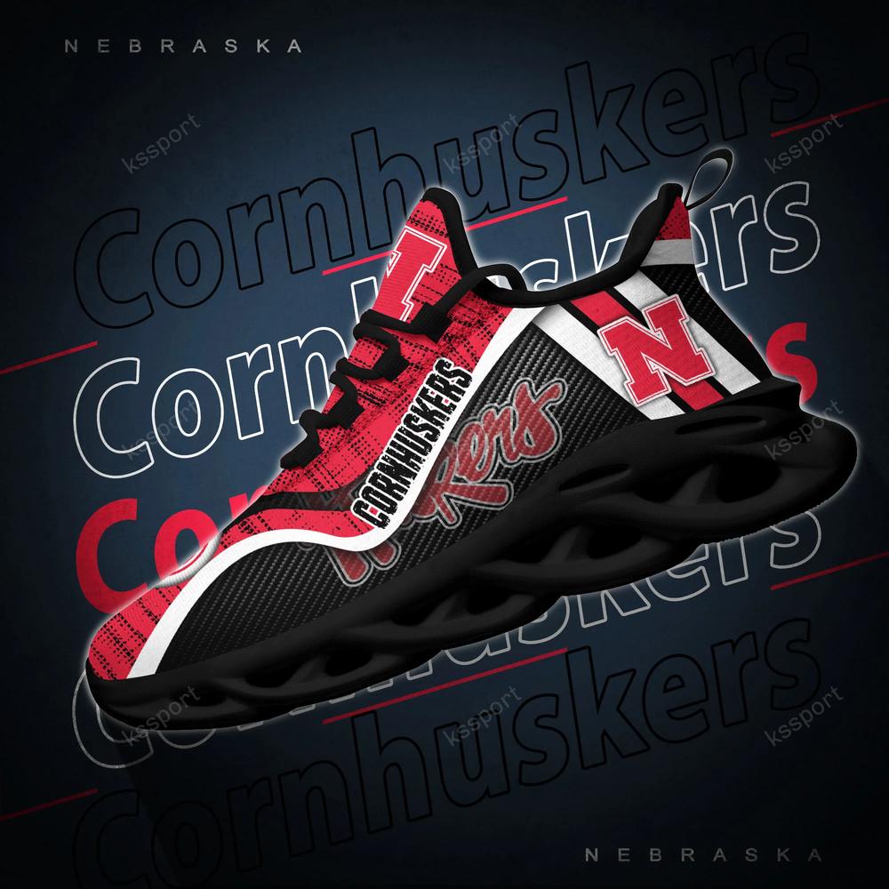 Nebraska Cornhuskers Personalized Max Soul Shoes New Trends 2022 - Famjoys Nebraska Cornhuskers Personalized Max Soul Shoes New Trends 2022 - Famjoys