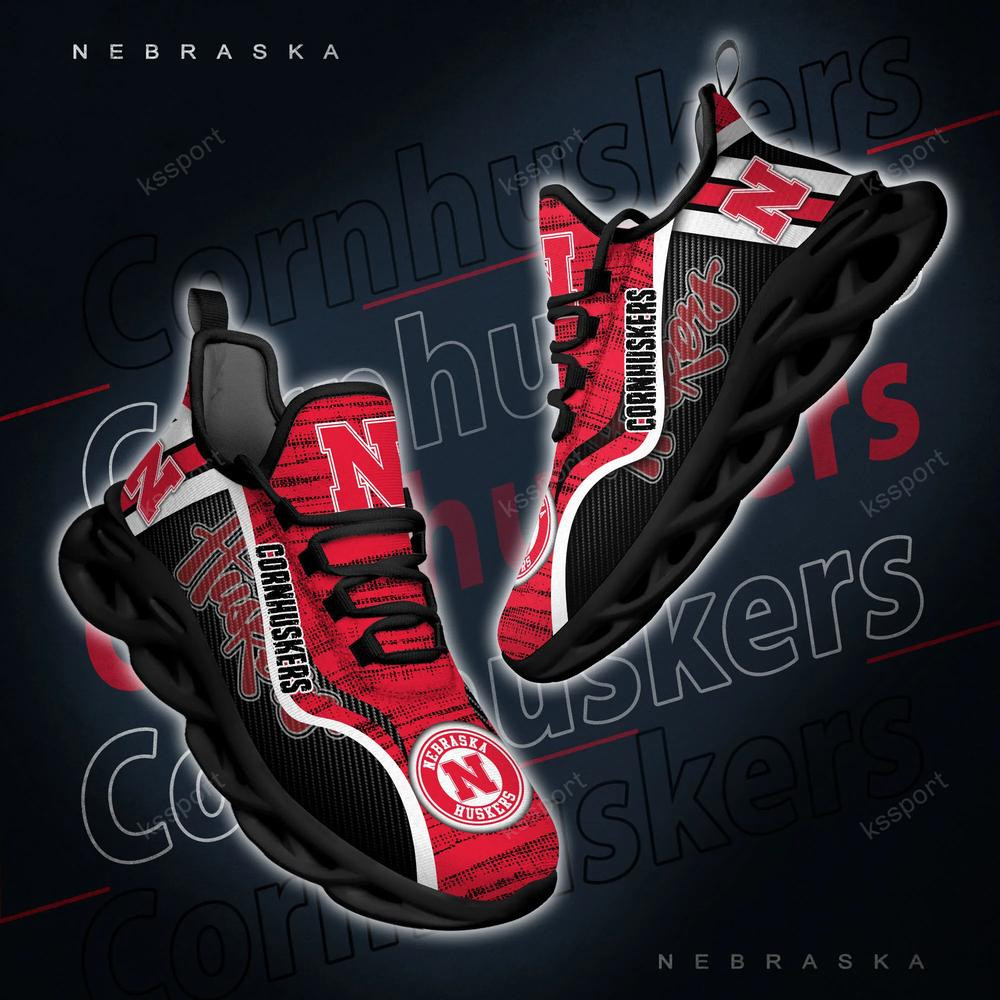 Nebraska Cornhuskers Personalized Max Soul Shoes New Trends 2022 - Famjoys Nebraska Cornhuskers Personalized Max Soul Shoes New Trends 2022 - Famjoys