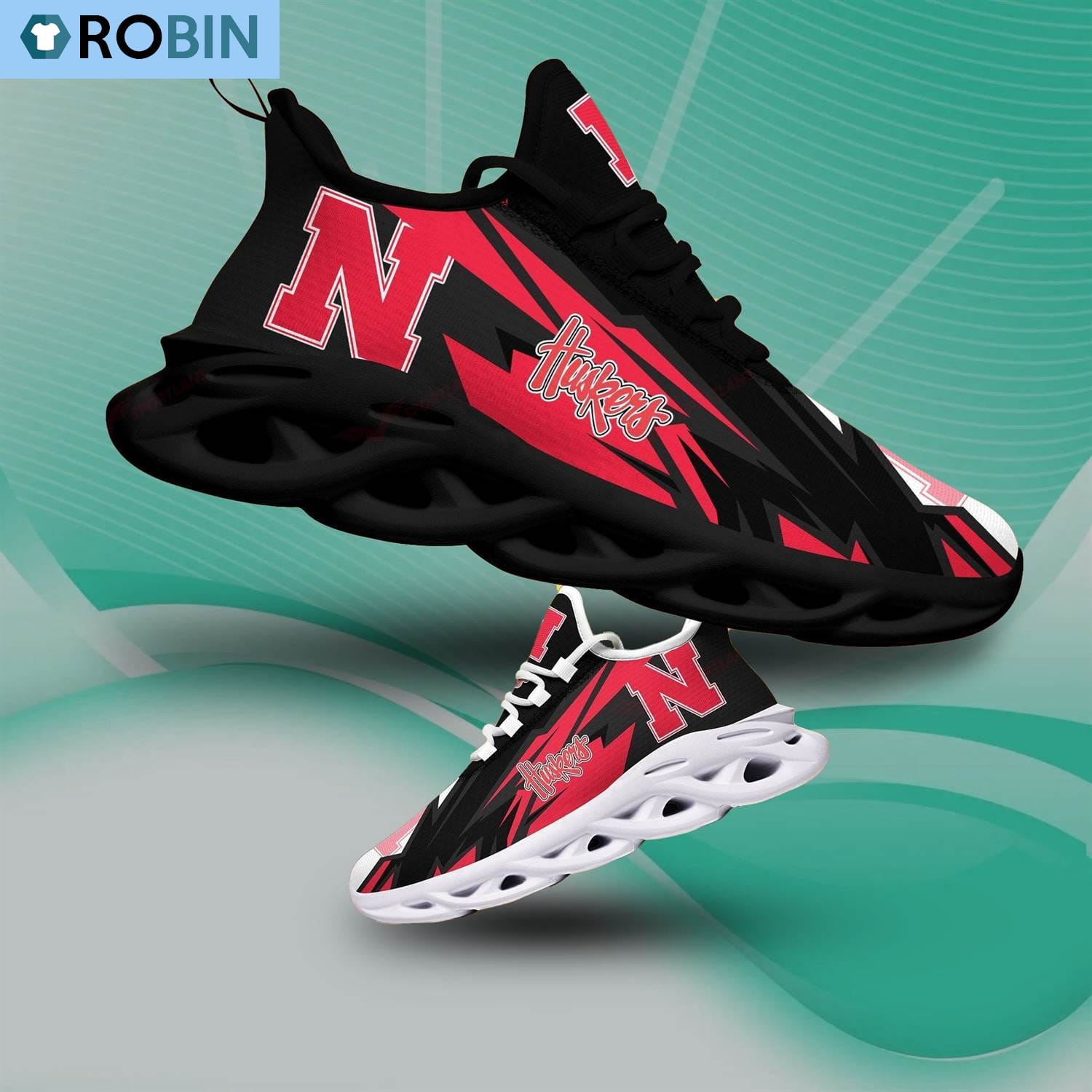 Nebraska Cornhuskers Sneakers - Famjoys Nebraska Cornhuskers Sneakers - Famjoys