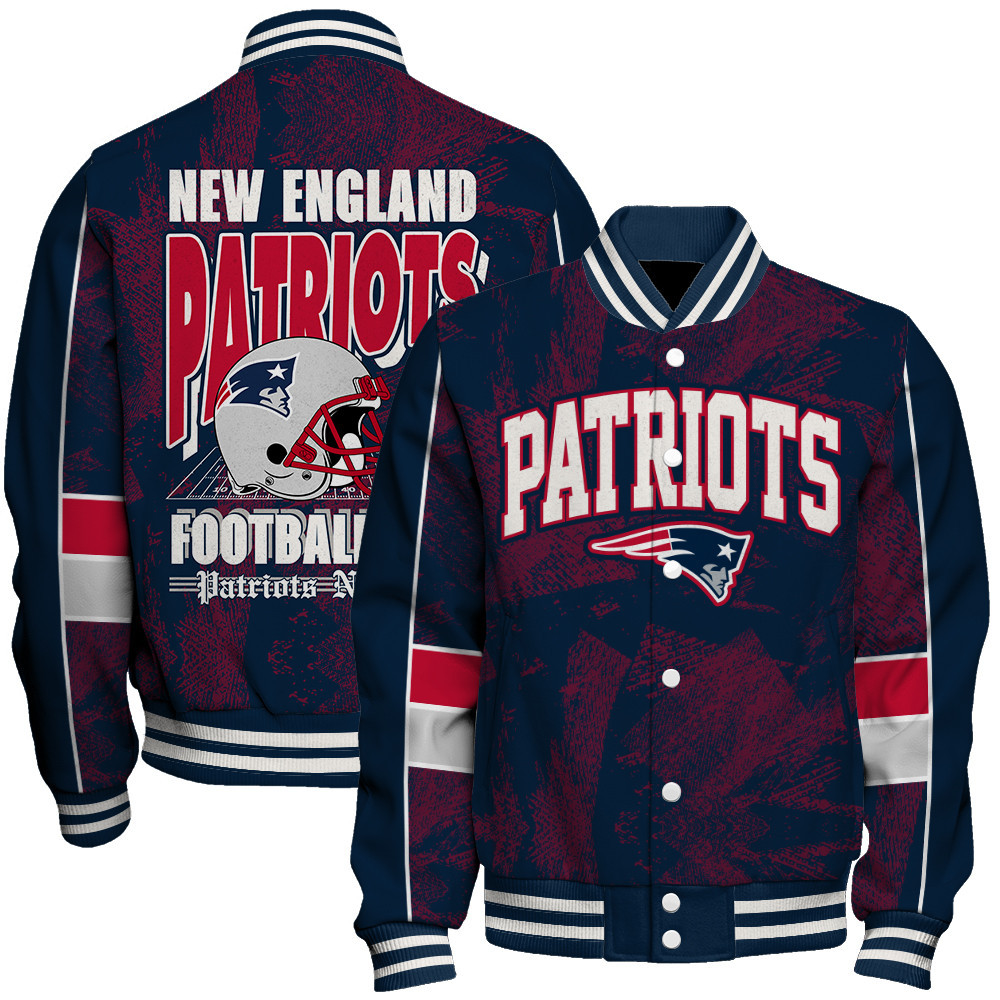 New England Patriots - Cheering Symbols Unisex Varsity Jacket