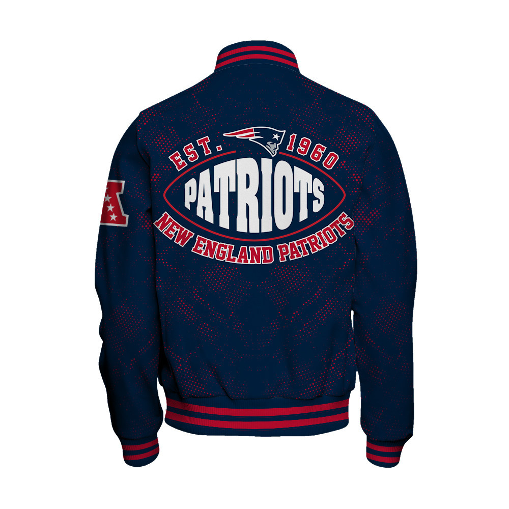 New England Patriots - Continue Writing The Dream Unisex Varsity Jacket - Famjoys New England Patriots - Continue Writing The Dream Unisex Varsity Jacket - Famjoys