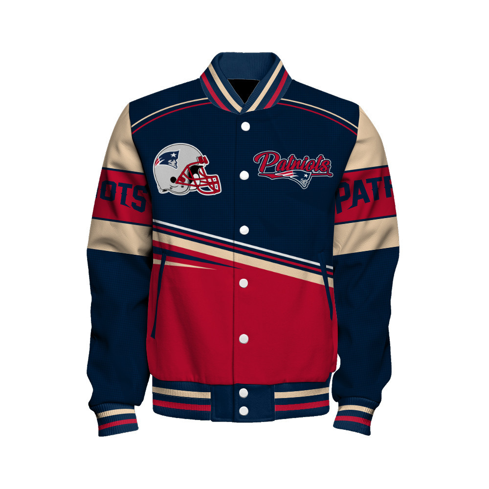 New England Patriots - Dare To Be Different Unisex Varsity Jacket - Famjoys New England Patriots - Dare To Be Different Unisex Varsity Jacket - Famjoys