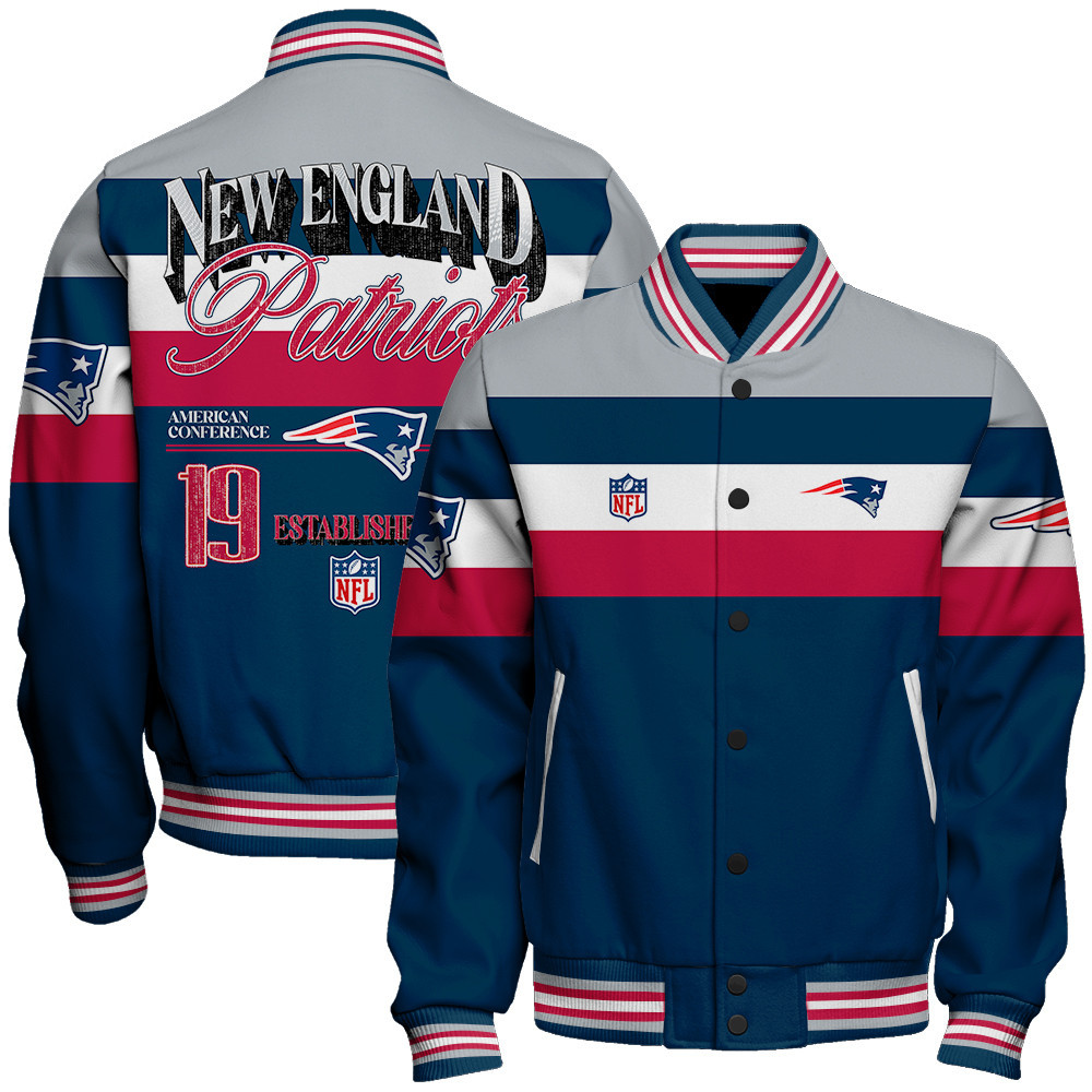 New England Patriots - Fire Burning Opponents Unisex Varsity Jacket - Famjoys New England Patriots - Fire Burning Opponents Unisex Varsity Jacket - Famjoys