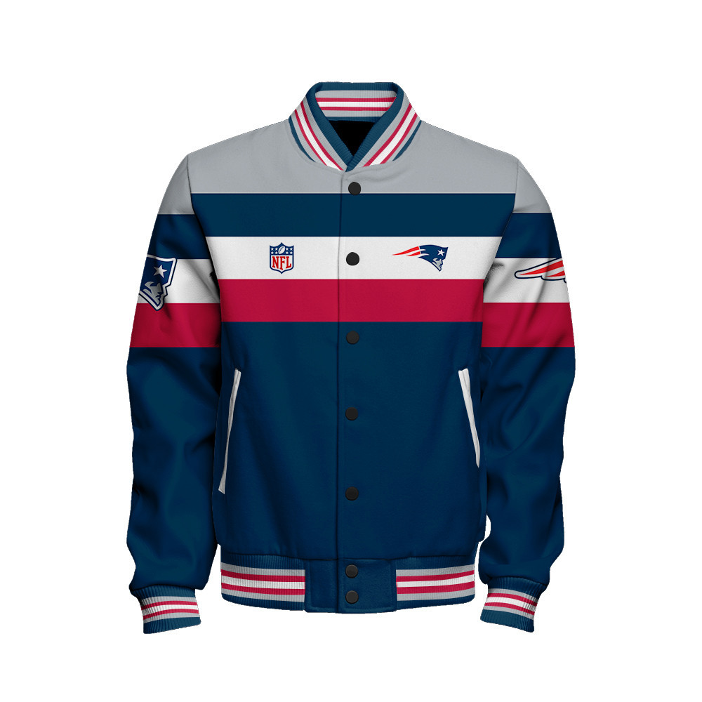 New England Patriots - Fire Burning Opponents Unisex Varsity Jacket - Famjoys New England Patriots - Fire Burning Opponents Unisex Varsity Jacket - Famjoys