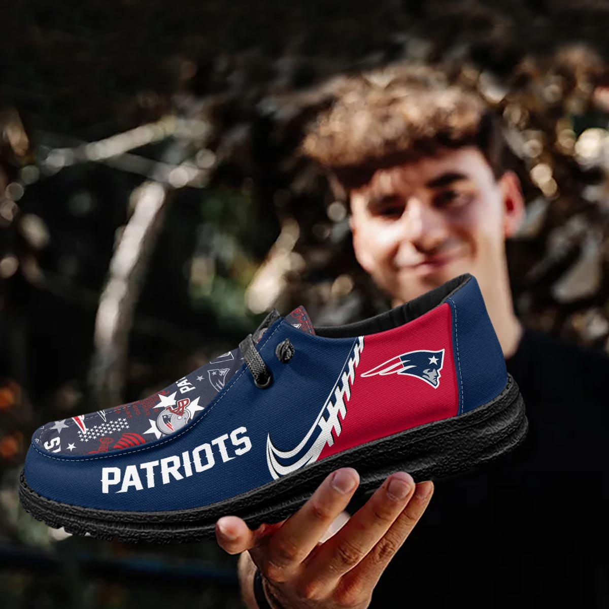 New England Patriots Hey Dudes - Famjoys New England Patriots Hey Dudes - Famjoys
