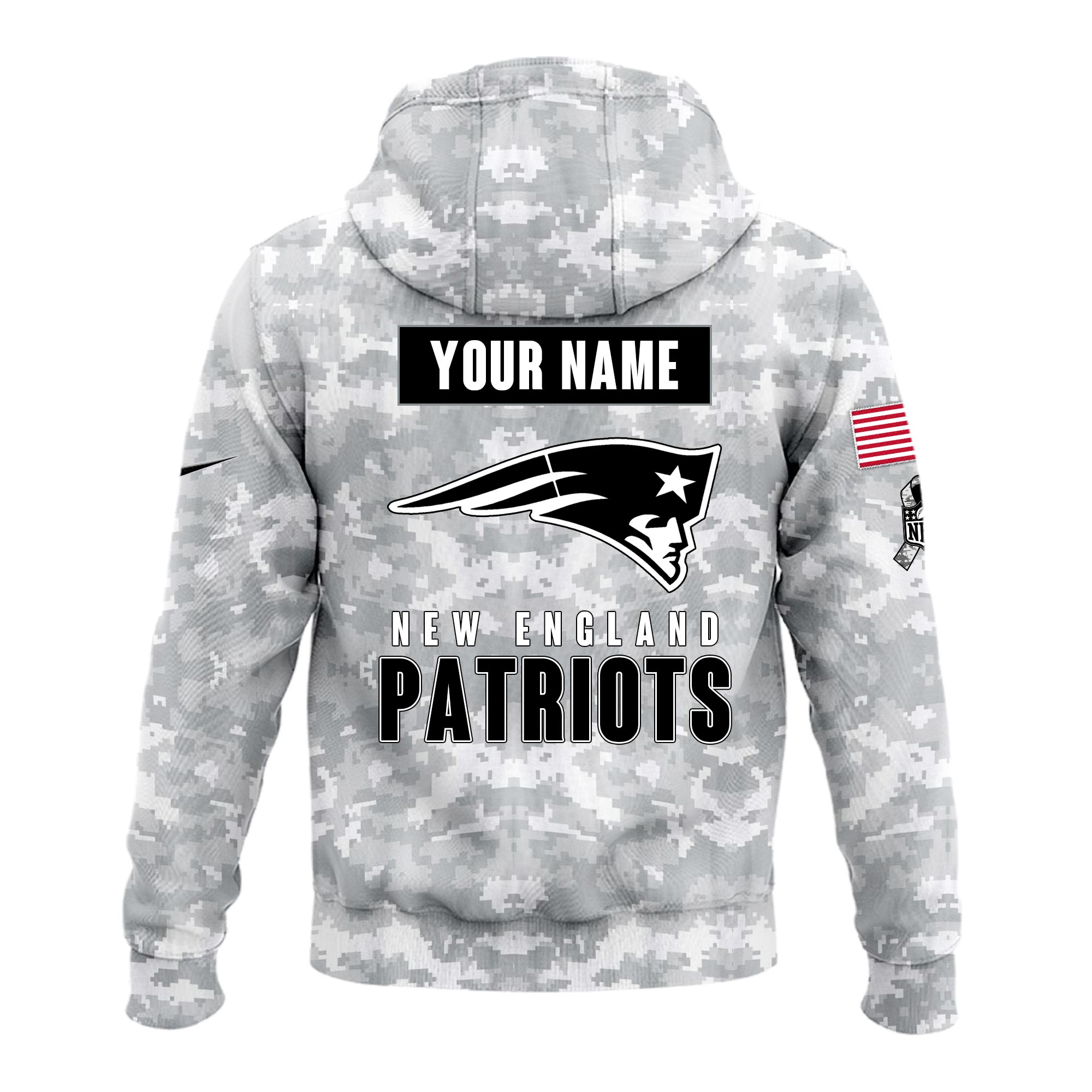 New England Patriots Hoodie Camo Salute to Service Club - Famjoys New England Patriots Hoodie Camo Salute to Service Club - Famjoys