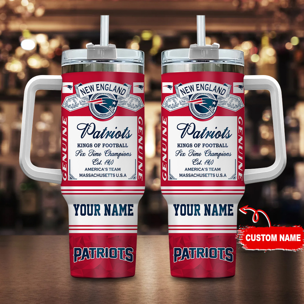 New England Patriots-Kings of Football Personalized Tumbler 40Oz-SP02012422ID06DS02 - Famjoys New England Patriots-Kings of Football Personalized Tumbler 40Oz-SP02012422ID06DS02 - Famjoys