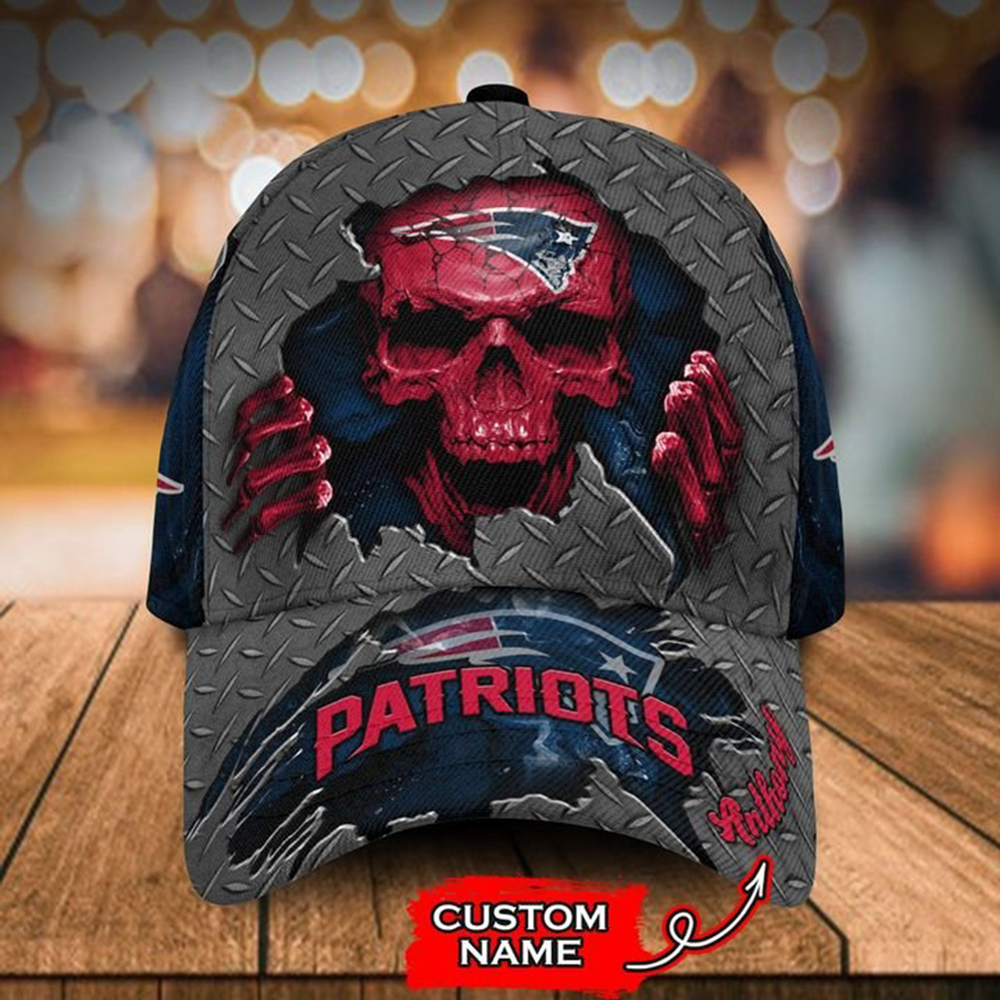 New England Patriots- Personalized Skull Cap-SPCAP0109021 - Famjoys New England Patriots- Personalized Skull Cap-SPCAP0109021 - Famjoys