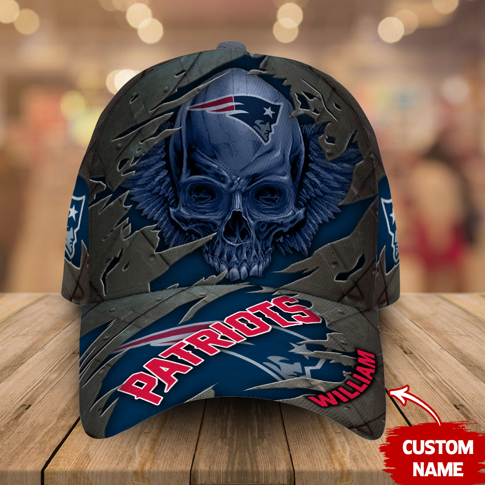 New England Patriots-Personalized Skull Cap V2-SPCAPA0109022 - Famjoys New England Patriots-Personalized Skull Cap V2-SPCAPA0109022 - Famjoys