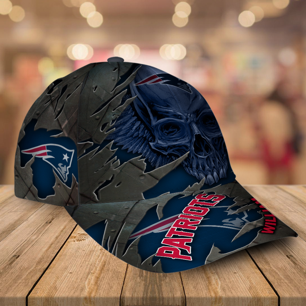 New England Patriots-Personalized Skull Cap V2-SPCAPA0109022 - Famjoys New England Patriots-Personalized Skull Cap V2-SPCAPA0109022 - Famjoys
