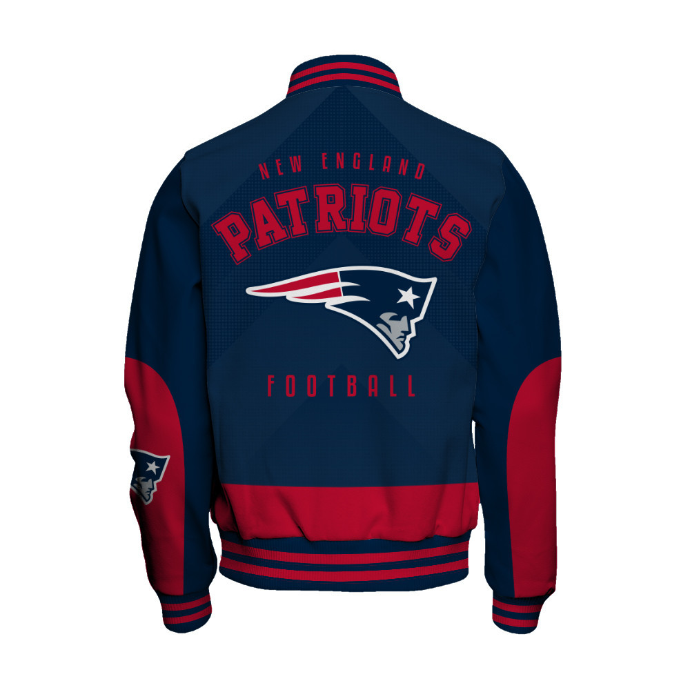 New England Patriots - Stay Ahead Of The Trend Unisex Varsity Jacket - Famjoys New England Patriots - Stay Ahead Of The Trend Unisex Varsity Jacket - Famjoys
