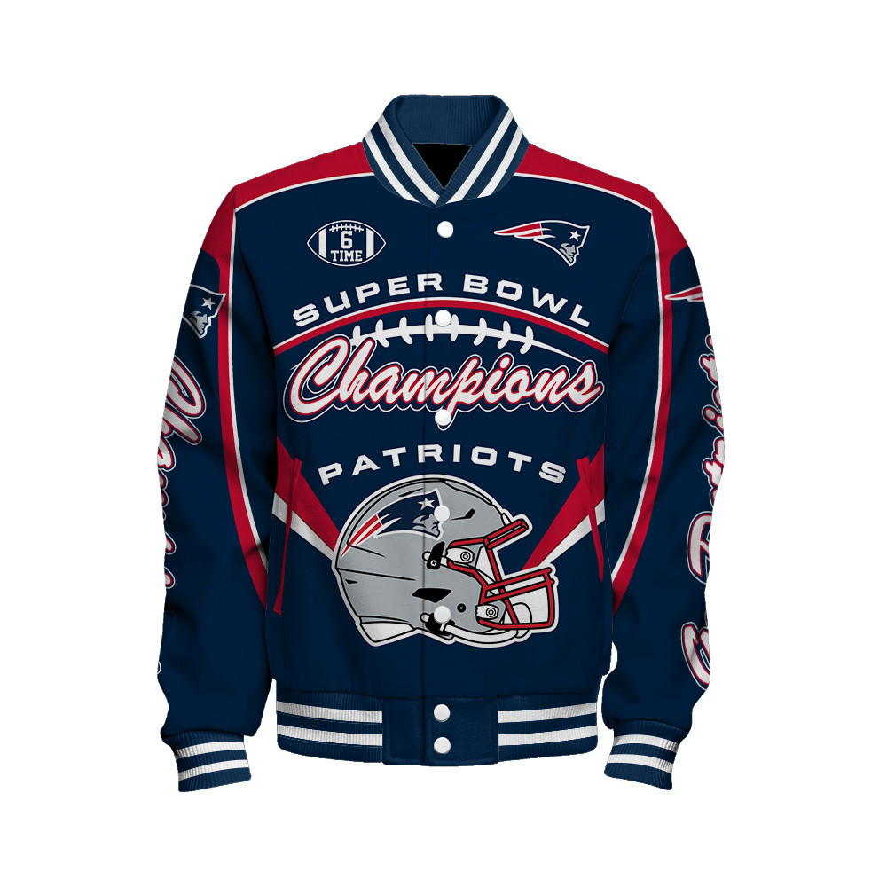 New England Patriots Super Bowl Champions We'll Always Be Together Varsity Jacket - Famjoys New England Patriots Super Bowl Champions We'll Always Be Together Varsity Jacket - Famjoys