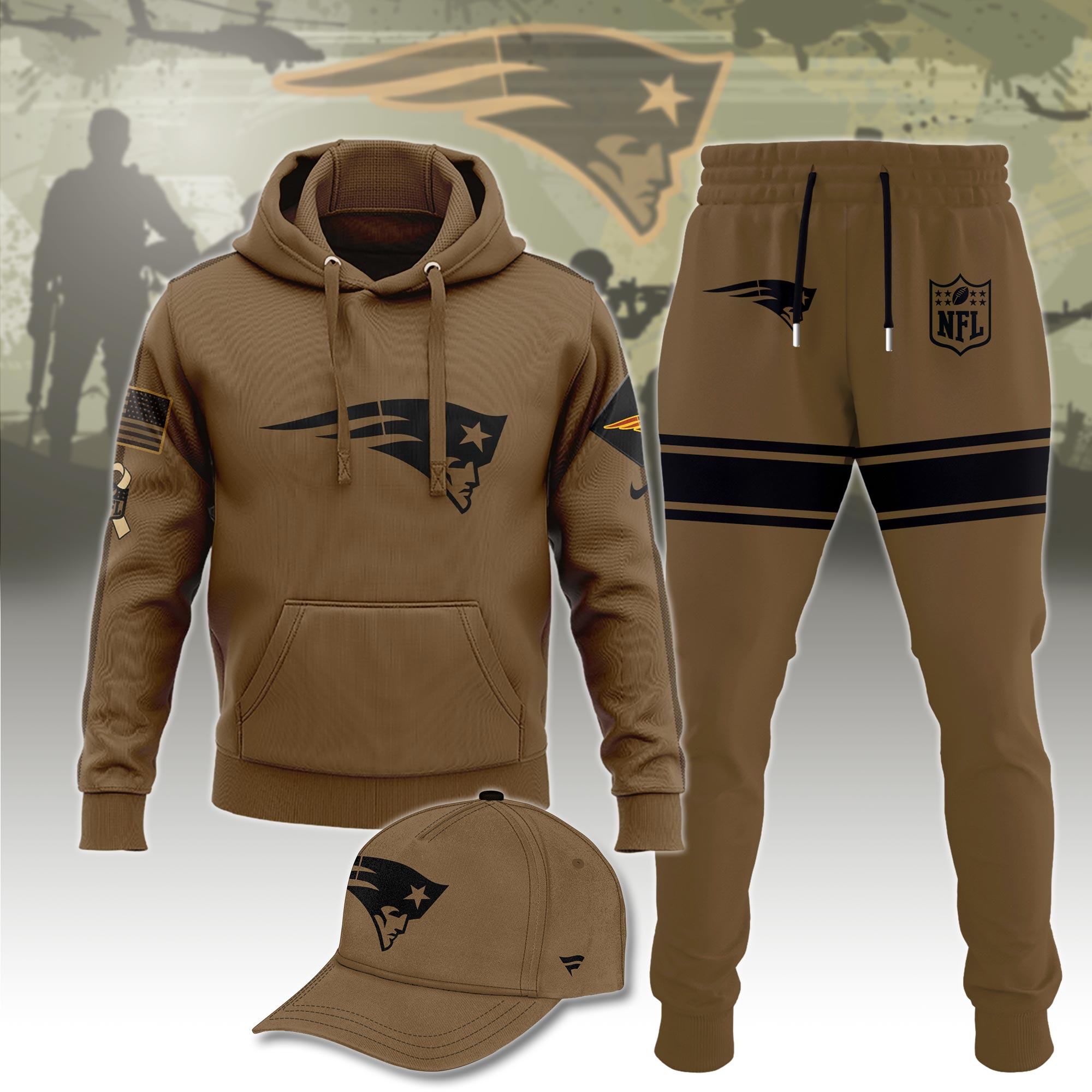 New England Patriots Veterans Hoodie - Famjoys New England Patriots Veterans Hoodie - Famjoys