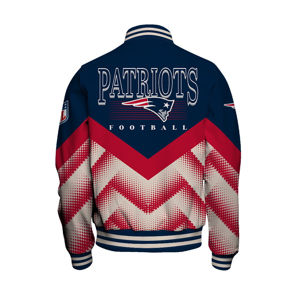 New England Patriots - We Are One Unisex Varsity Jacket - Famjoys New England Patriots - We Are One Unisex Varsity Jacket - Famjoys