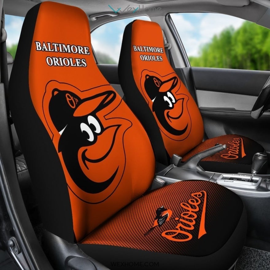 New Fashion Fantastic Baltimore Orioles Car Seat Covers - Famjoys New Fashion Fantastic Baltimore Orioles Car Seat Covers - Famjoys