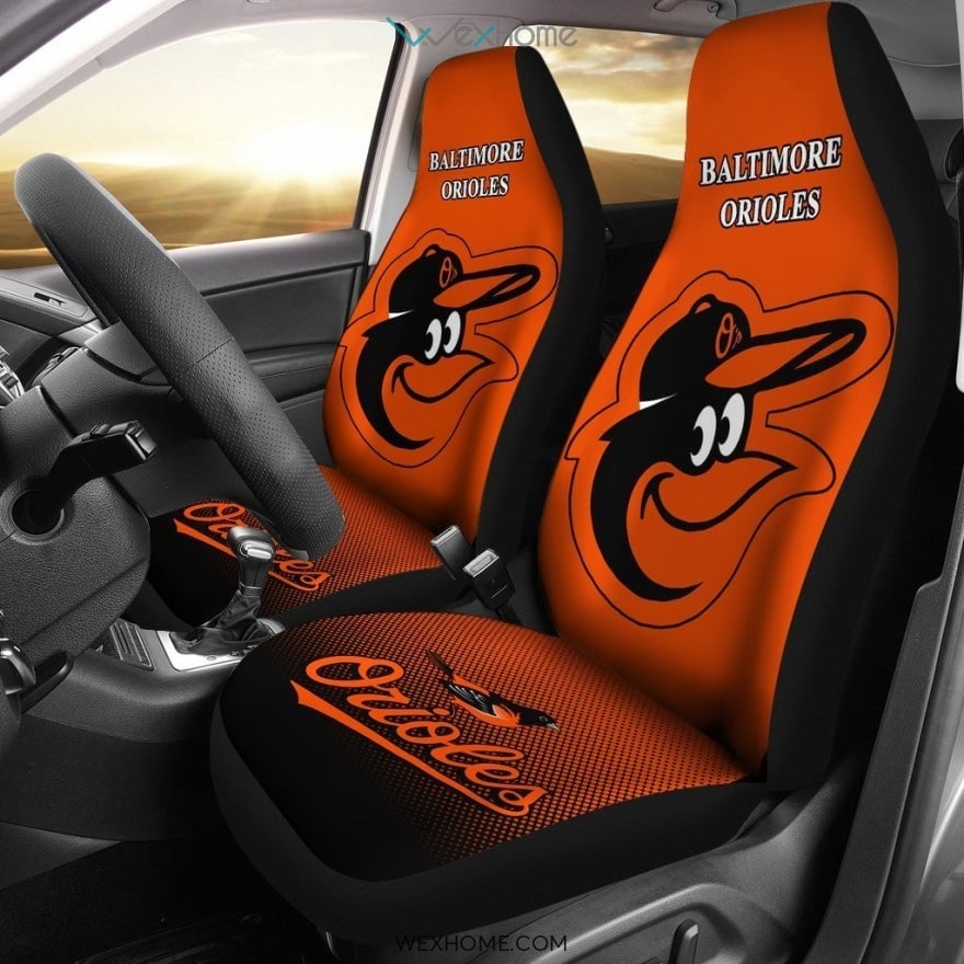 New Fashion Fantastic Baltimore Orioles Car Seat Covers - Famjoys New Fashion Fantastic Baltimore Orioles Car Seat Covers - Famjoys