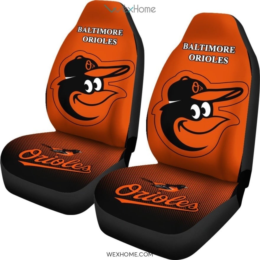 New Fashion Fantastic Baltimore Orioles Car Seat Covers - Famjoys New Fashion Fantastic Baltimore Orioles Car Seat Covers - Famjoys