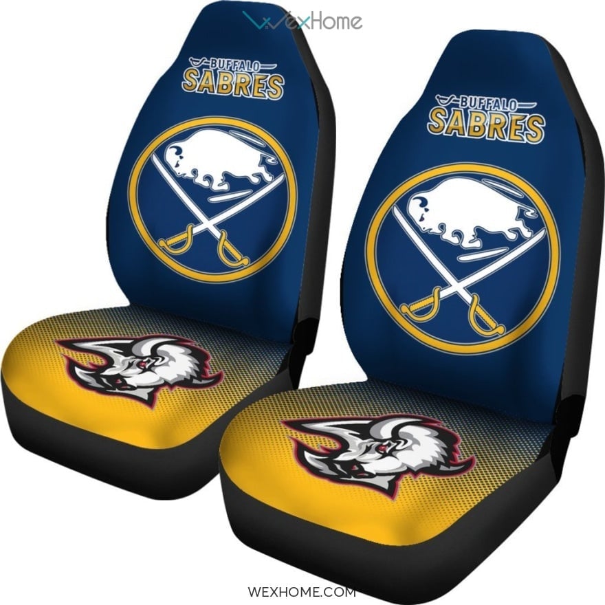 New Fashion Fantastic Buffalo Sabres Car Seat Covers - Famjoys New Fashion Fantastic Buffalo Sabres Car Seat Covers - Famjoys
