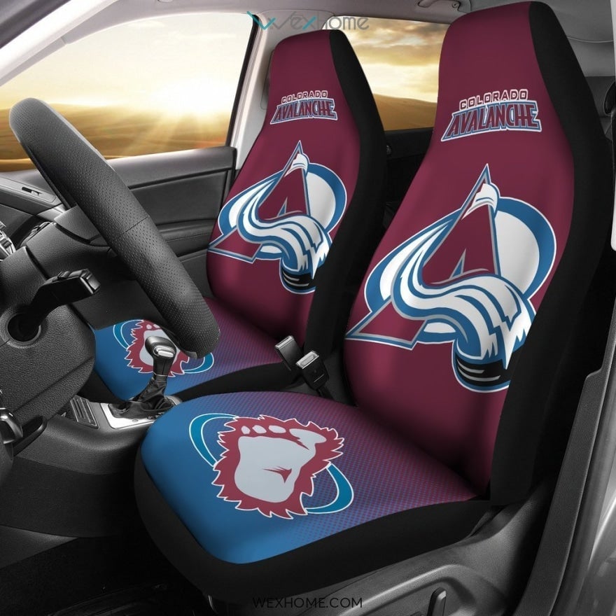 New Fashion Fantastic Colorado Avalanche Car Seat Covers Unique Car Gift 2021 - Famjoys New Fashion Fantastic Colorado Avalanche Car Seat Covers Unique Car Gift 2021 - Famjoys