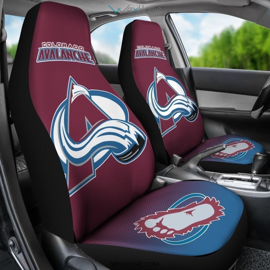 New Fashion Fantastic Colorado Avalanche Car Seat Covers Unique Car Gift 2021 - Famjoys New Fashion Fantastic Colorado Avalanche Car Seat Covers Unique Car Gift 2021 - Famjoys