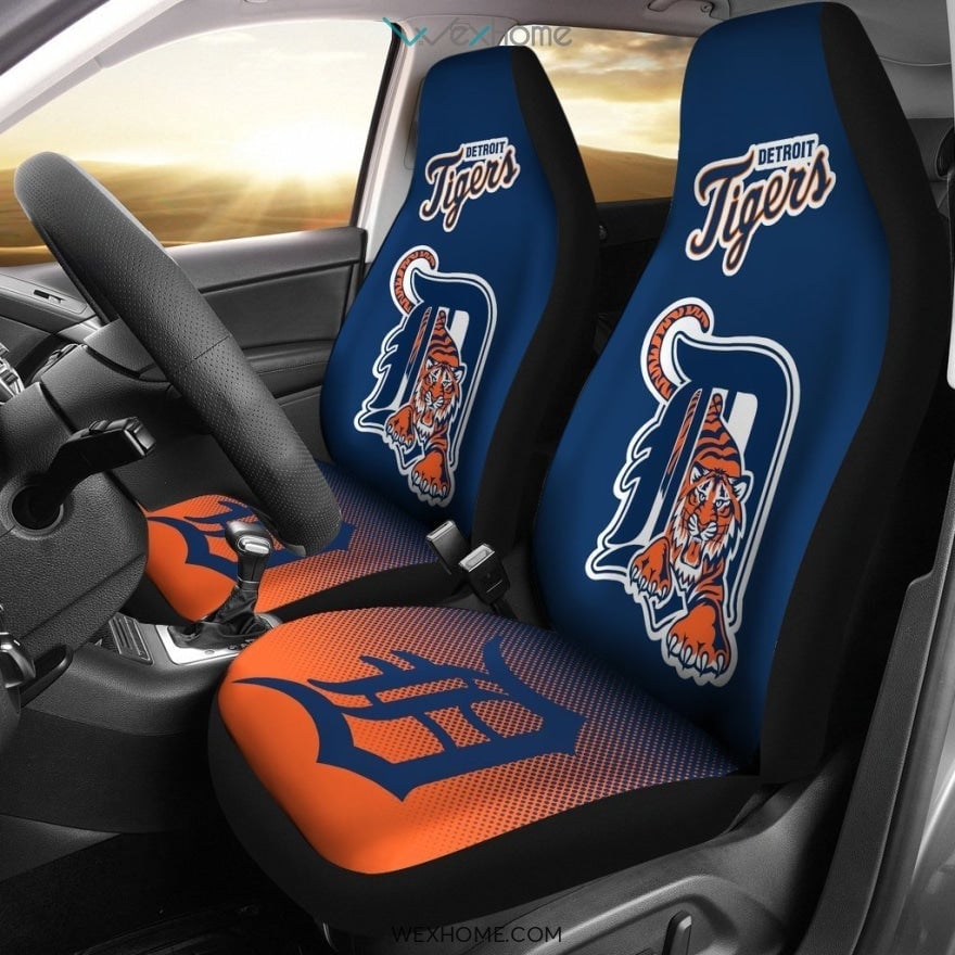 New Fashion Fantastic Detroit Tigers Car Seat Covers Unique Car Gift 2021 - Famjoys New Fashion Fantastic Detroit Tigers Car Seat Covers Unique Car Gift 2021 - Famjoys