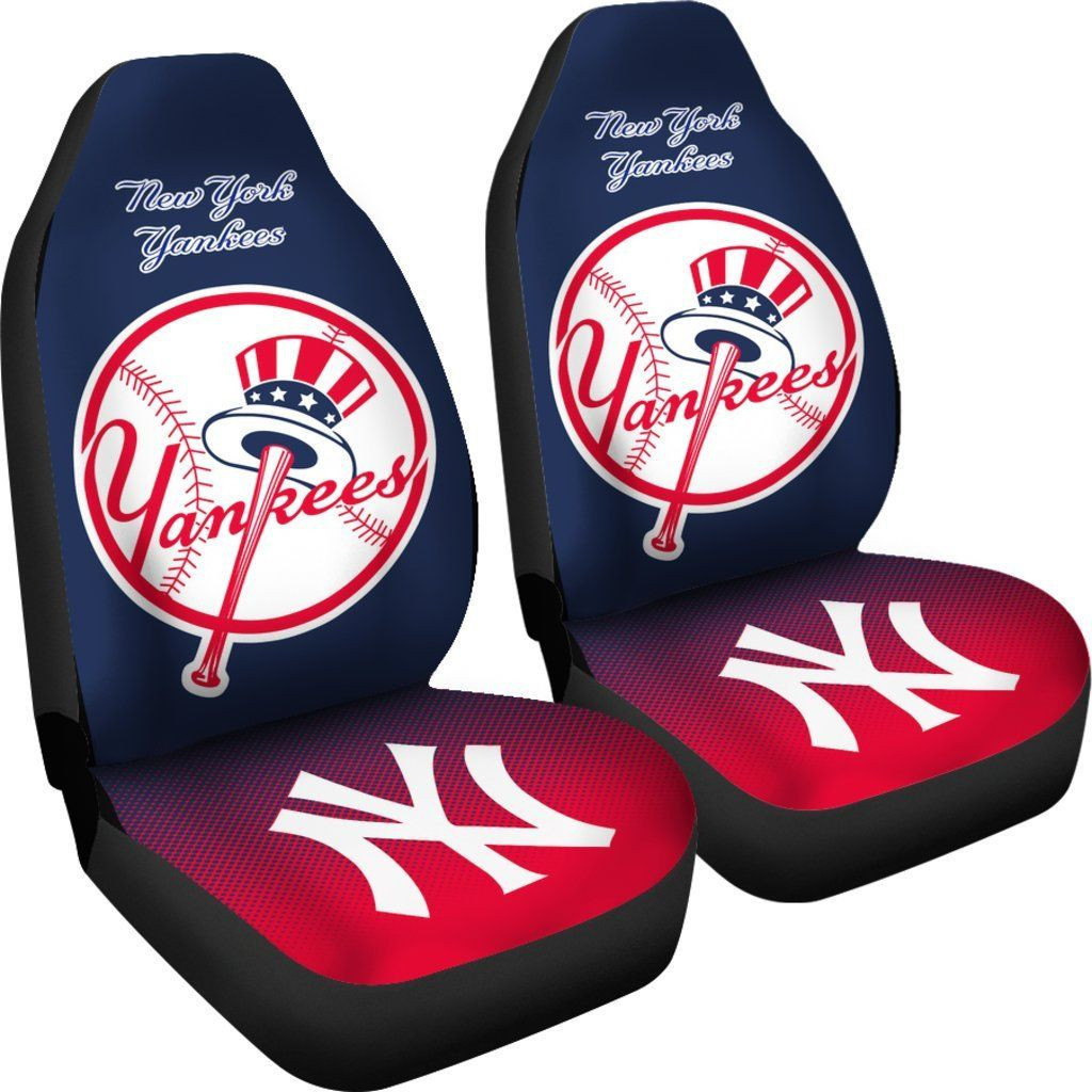 New Fashion Fantastic New York Yankees Car Seat Covers - Famjoys New Fashion Fantastic New York Yankees Car Seat Covers - Famjoys