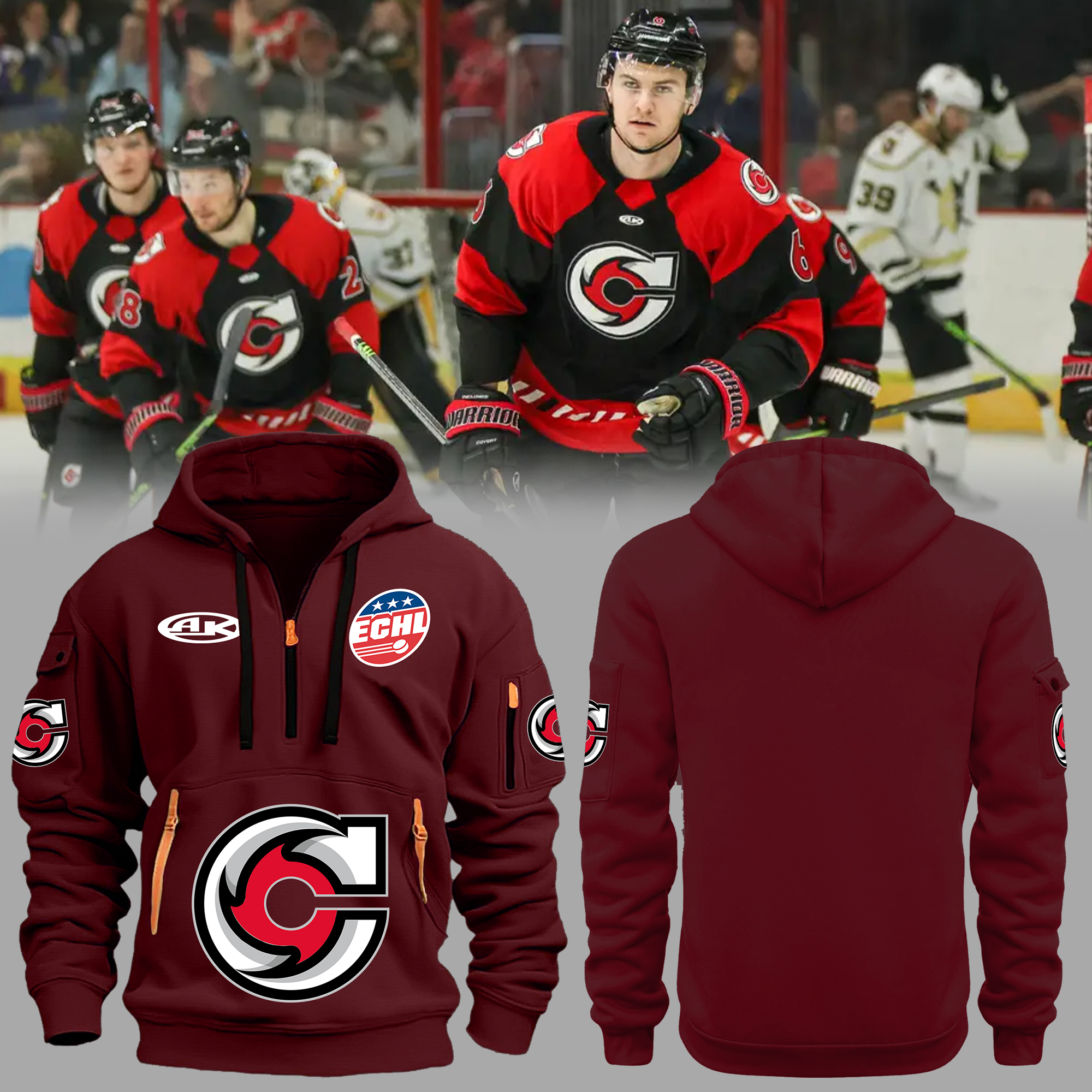 New Hoodie Cincinnati Cyclones - Famjoys New Hoodie Cincinnati Cyclones - Famjoys
