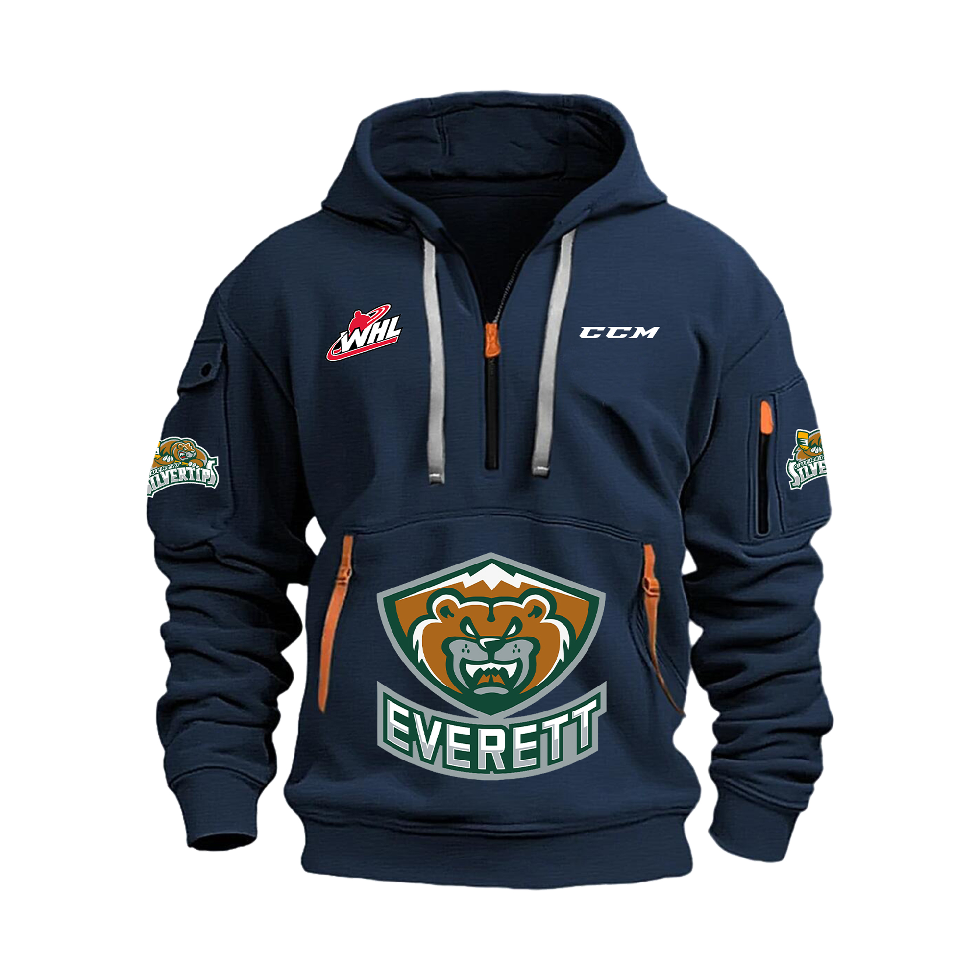 New Hoodie Everett Silvertips 2024 - Famjoys New Hoodie Everett Silvertips 2024 - Famjoys