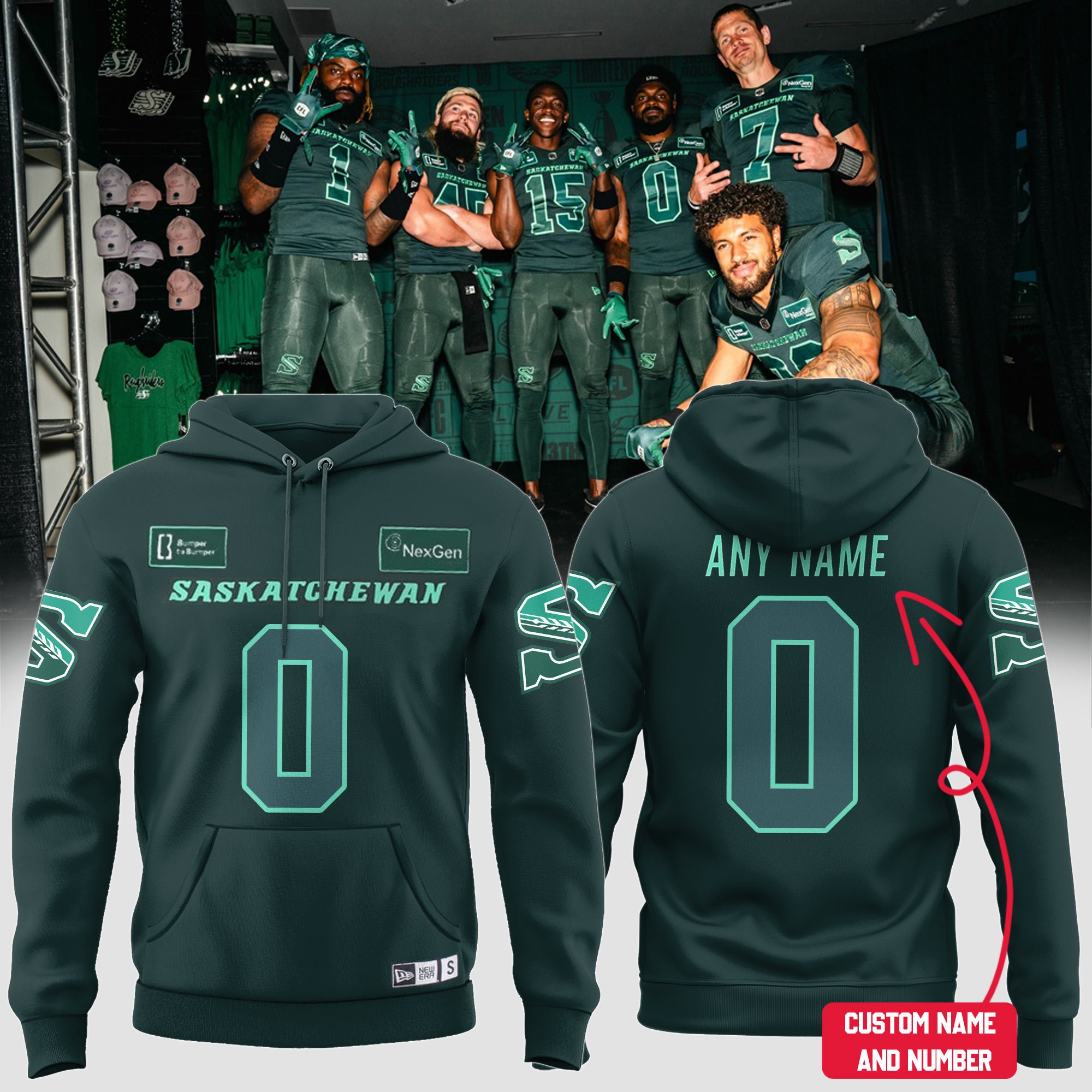 New Hoodie Saskatchewan Roughriders Limitted edition - Famjoys New Hoodie Saskatchewan Roughriders Limitted edition - Famjoys
