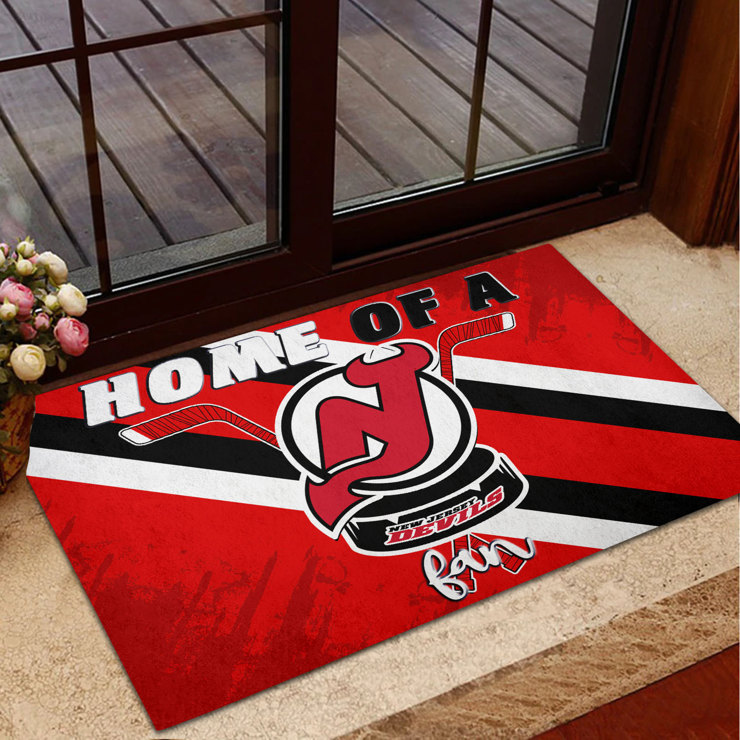 New Jersey Devils Doormat 377 - Famjoys New Jersey Devils Doormat 377 - Famjoys