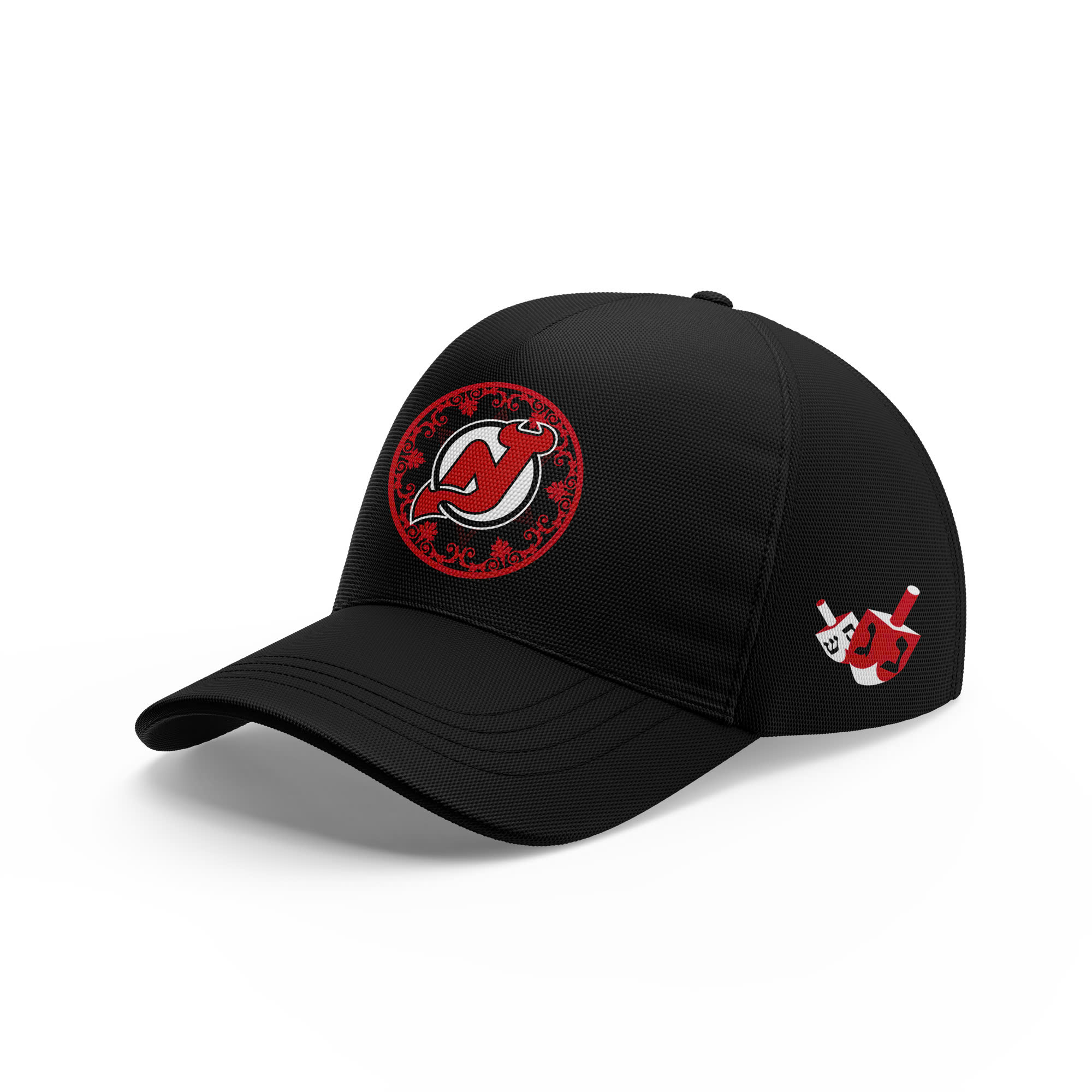 New Jersey Devils Hanukkah Black H115 New Hoodie - Famjoys New Jersey Devils Hanukkah Black H115 New Hoodie - Famjoys