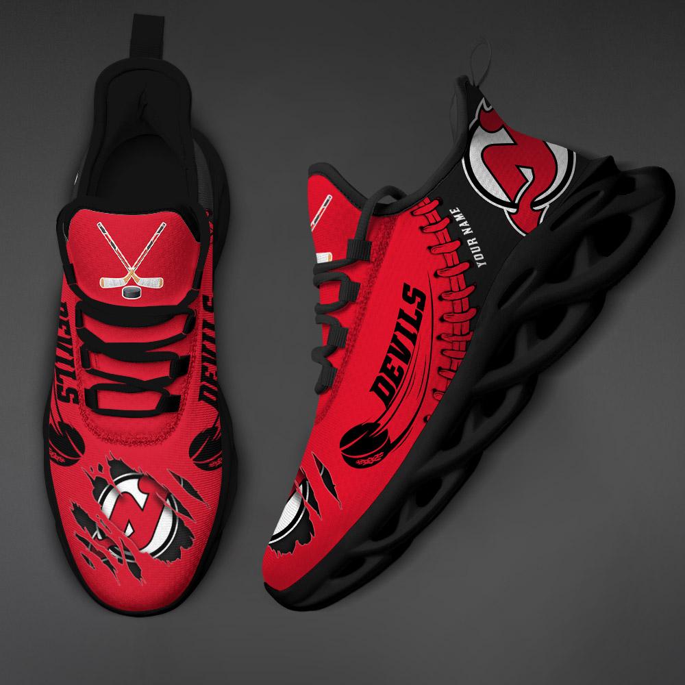 New Jersey Devils Max Soul Sneakers - Famjoys New Jersey Devils Max Soul Sneakers - Famjoys