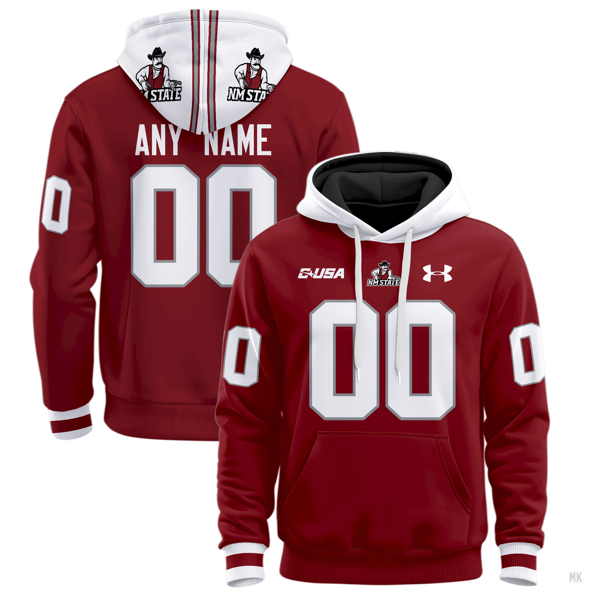 New Mexico State Aggies Football Hoodie - Famjoys New Mexico State Aggies Football Hoodie - Famjoys