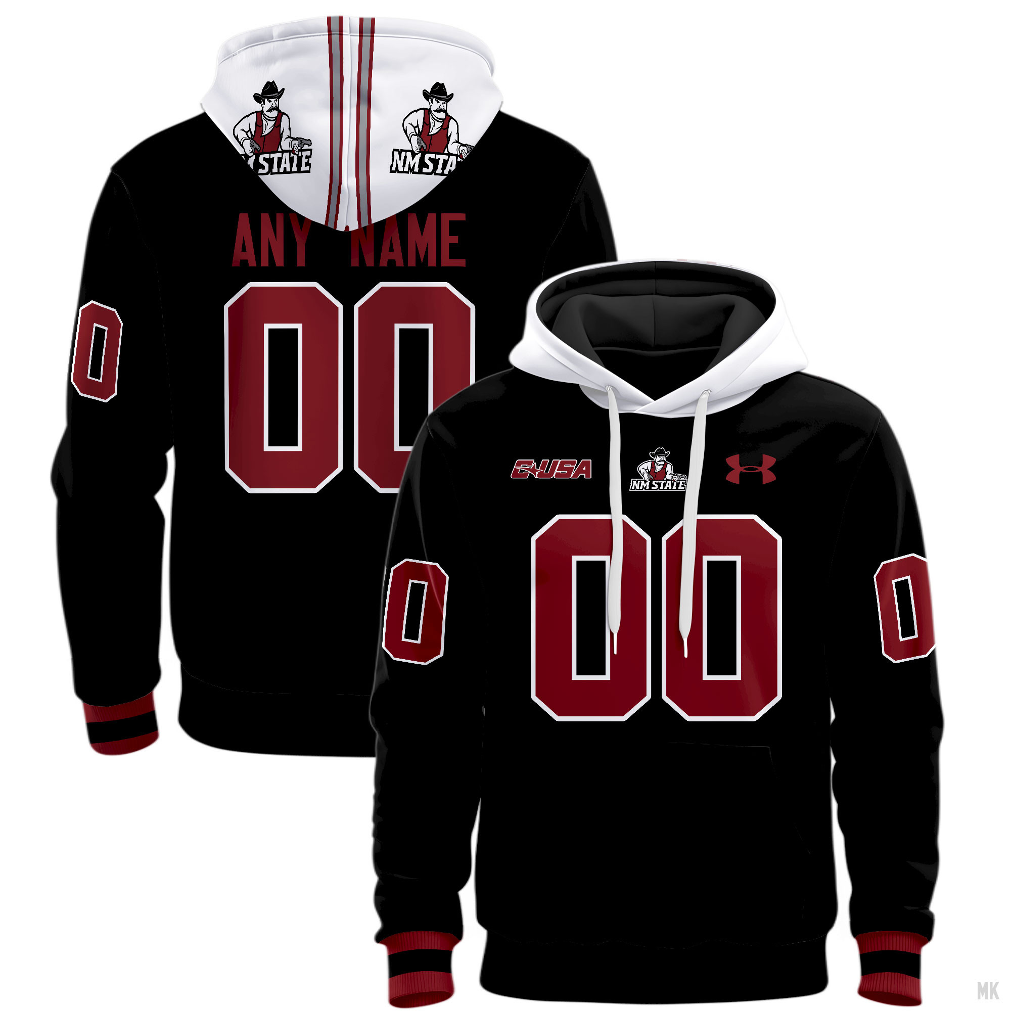 New Mexico State Aggies Football Hoodie - Famjoys New Mexico State Aggies Football Hoodie - Famjoys