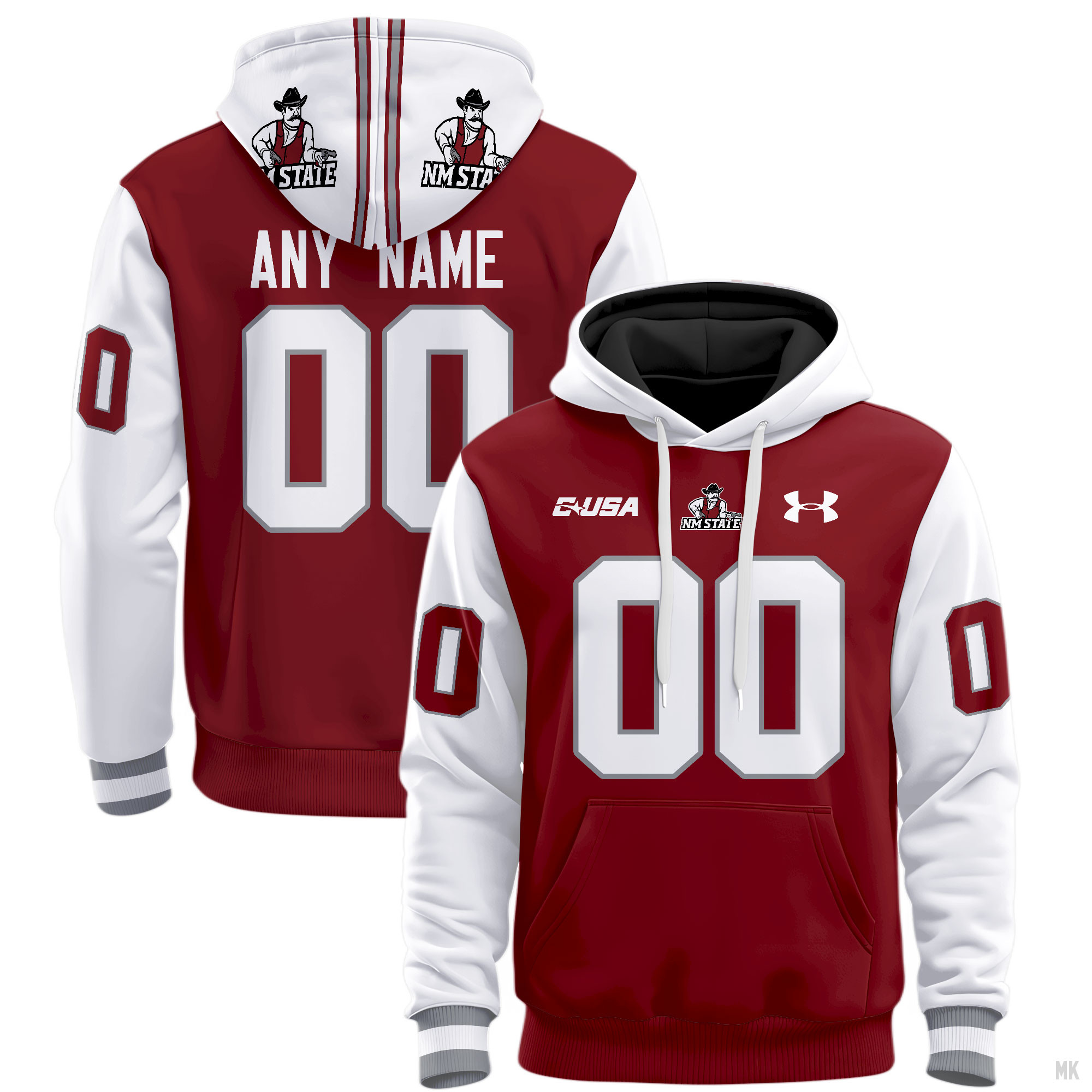New Mexico State Aggies Football Hoodie - Famjoys New Mexico State Aggies Football Hoodie - Famjoys
