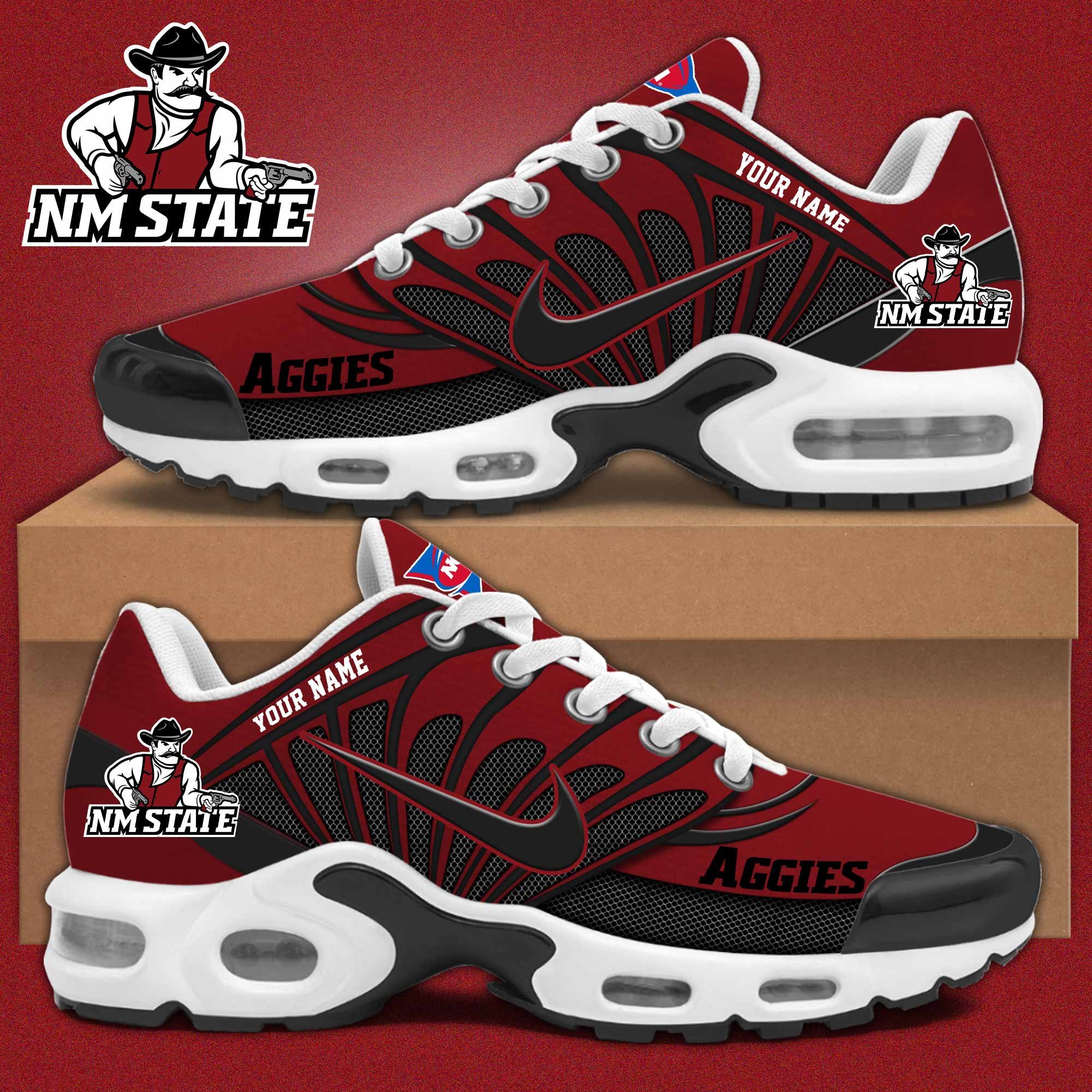 New Mexico State Aggies Personalized Shoes S516508 - Famjoys New Mexico State Aggies Personalized Shoes S516508 - Famjoys