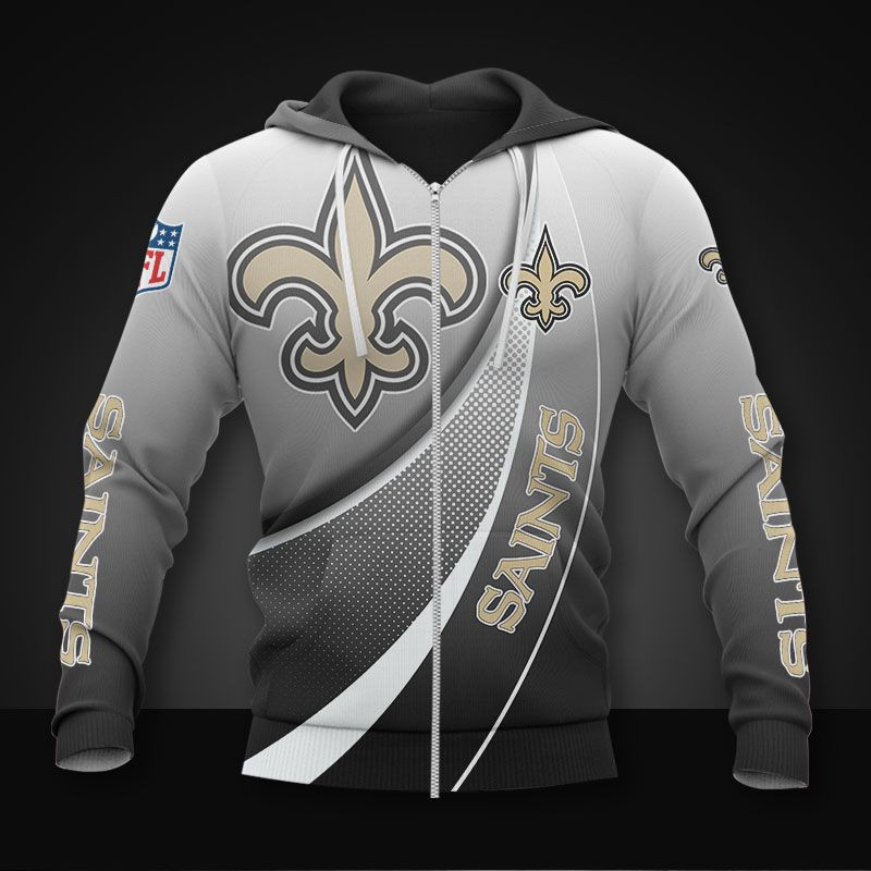 New Orleans Saints All Over Print Caftan2716 - Famjoys New Orleans Saints All Over Print Caftan2716 - Famjoys