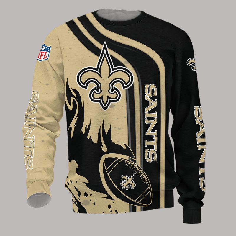 New Orleans Saints All Over Print Caftan3867 - Famjoys New Orleans Saints All Over Print Caftan3867 - Famjoys