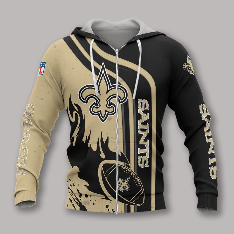 New Orleans Saints All Over Print Caftan3867 - Famjoys New Orleans Saints All Over Print Caftan3867 - Famjoys