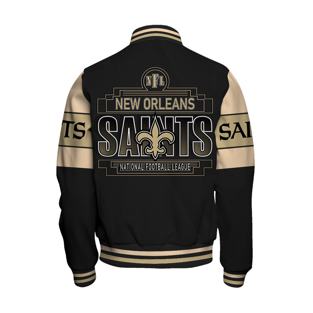 New Orleans Saints - Dare To Be Different Unisex Varsity Jacket - Famjoys New Orleans Saints - Dare To Be Different Unisex Varsity Jacket - Famjoys