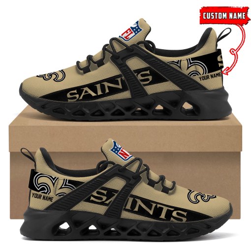 New Orleans Saints Football Team Sport Sneakers - Famjoys New Orleans Saints Football Team Sport Sneakers - Famjoys