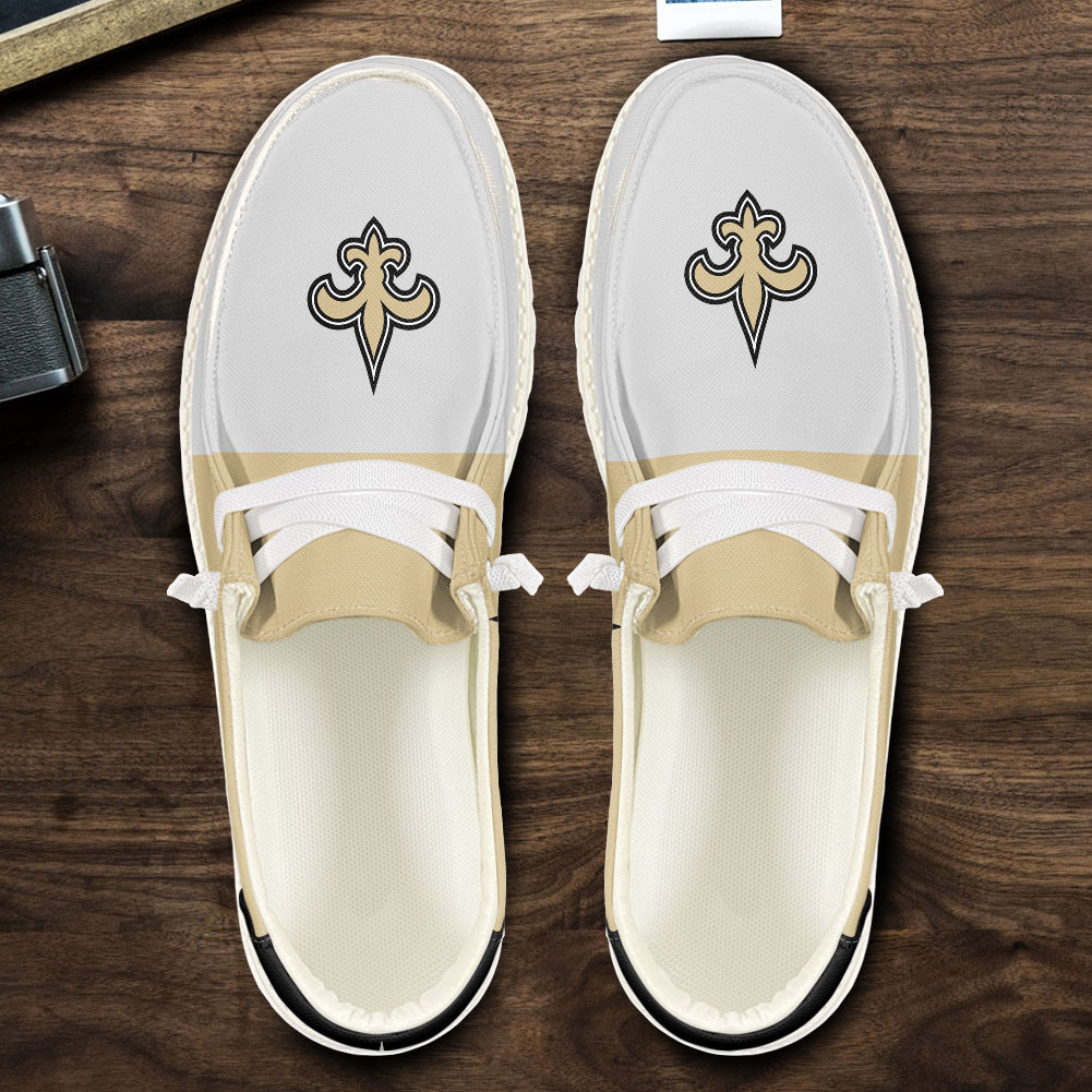 New Orleans Saints Hey Dude Sport Shoes - Famjoys New Orleans Saints Hey Dude Sport Shoes - Famjoys