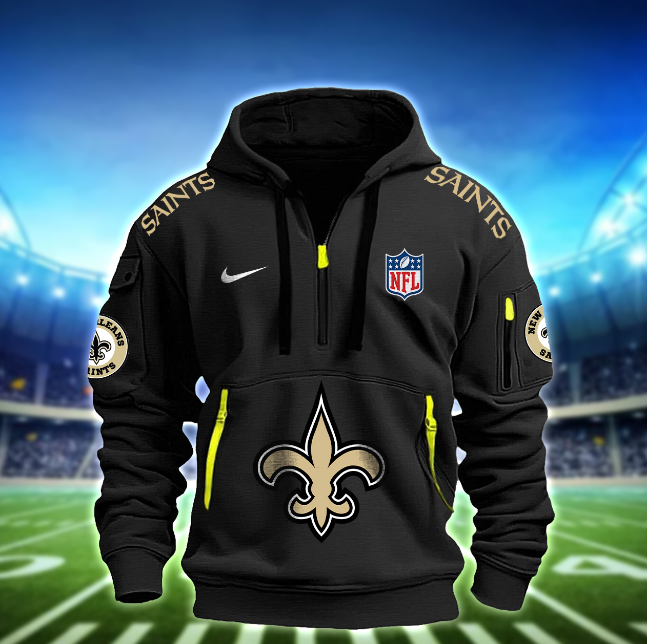 New Orleans Saints Hoodie - Famjoys New Orleans Saints Hoodie - Famjoys