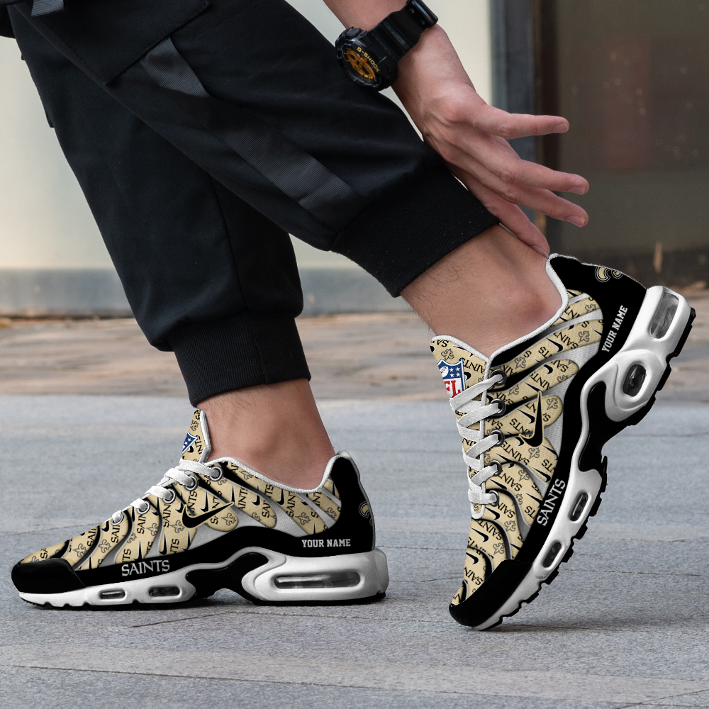 New Orleans Saints-Pattern Swoosh Personalized H56 Shoes-SP16112323ID02DS08 - Famjoys New Orleans Saints-Pattern Swoosh Personalized H56 Shoes-SP16112323ID02DS08 - Famjoys