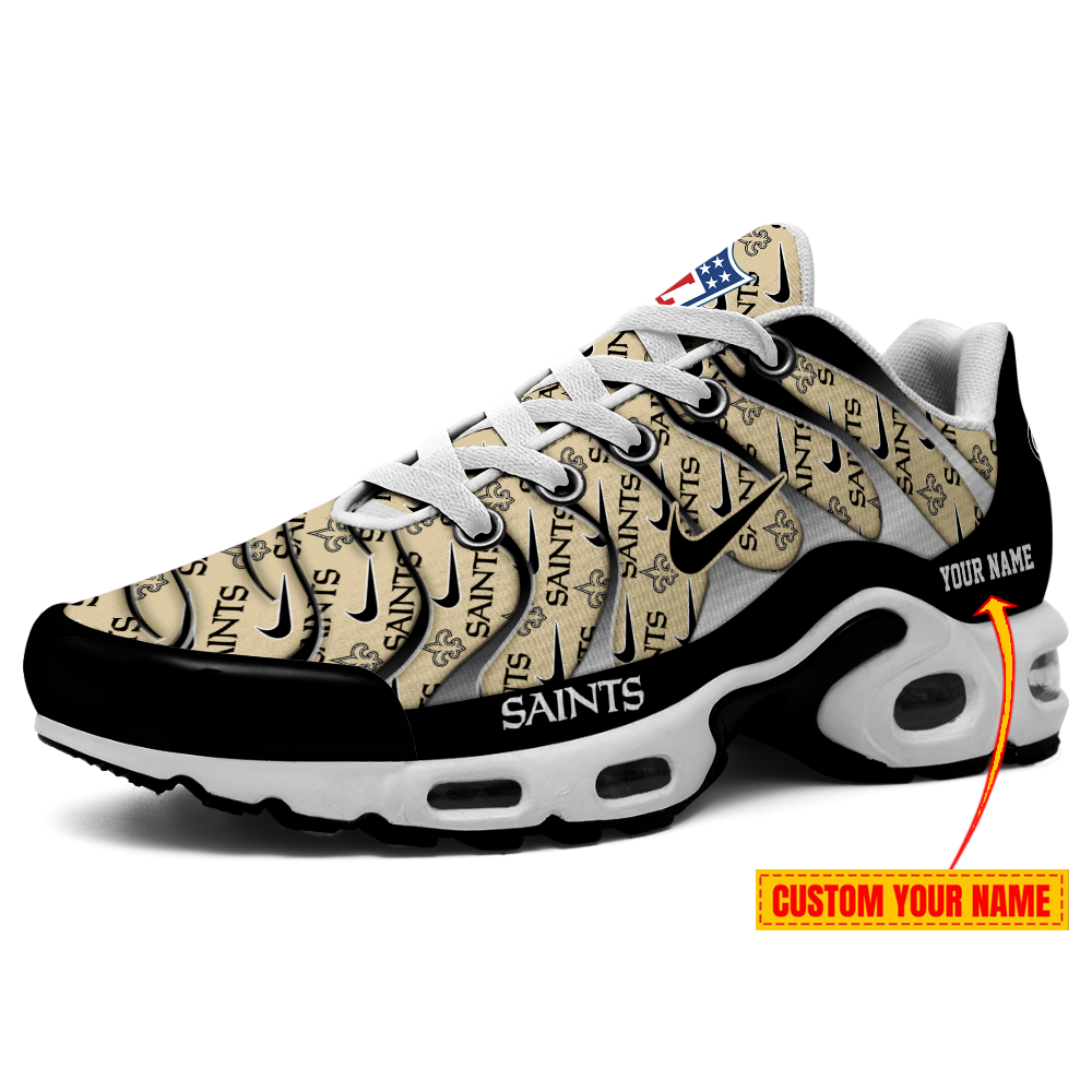 New Orleans Saints-Pattern Swoosh Personalized H56 Shoes-SP16112323ID02DS08 - Famjoys New Orleans Saints-Pattern Swoosh Personalized H56 Shoes-SP16112323ID02DS08 - Famjoys